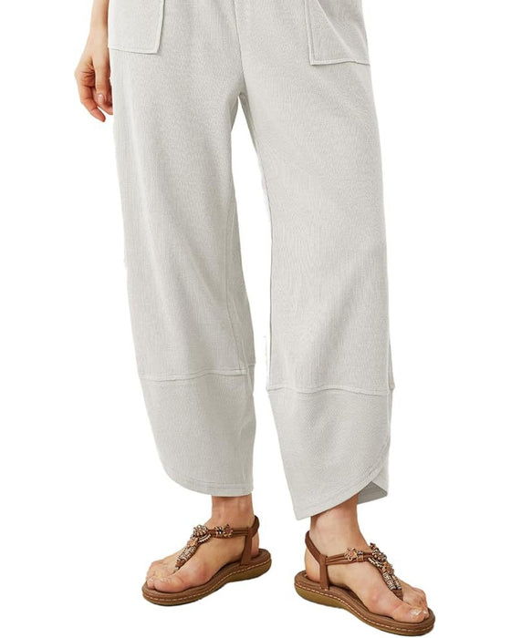 Women’S Harem Barrel Wide Leg Pants