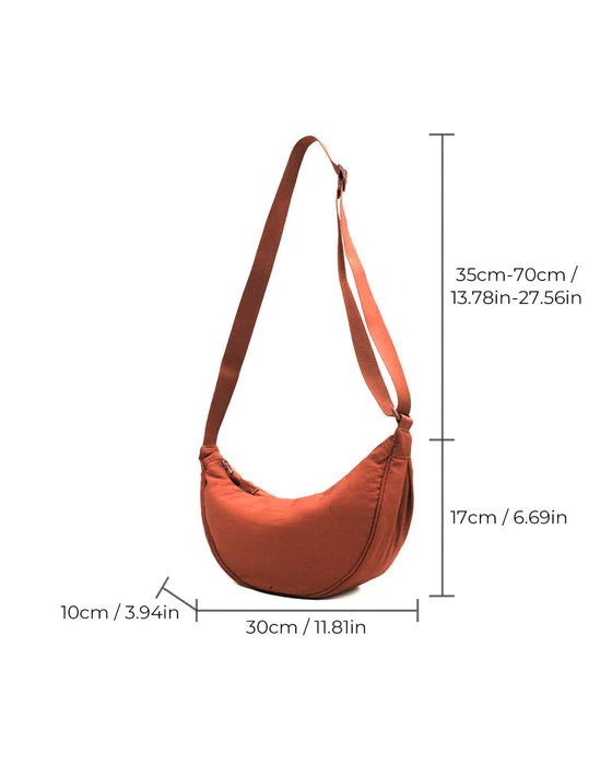 Simple Women Dumpling Shoulder Bag