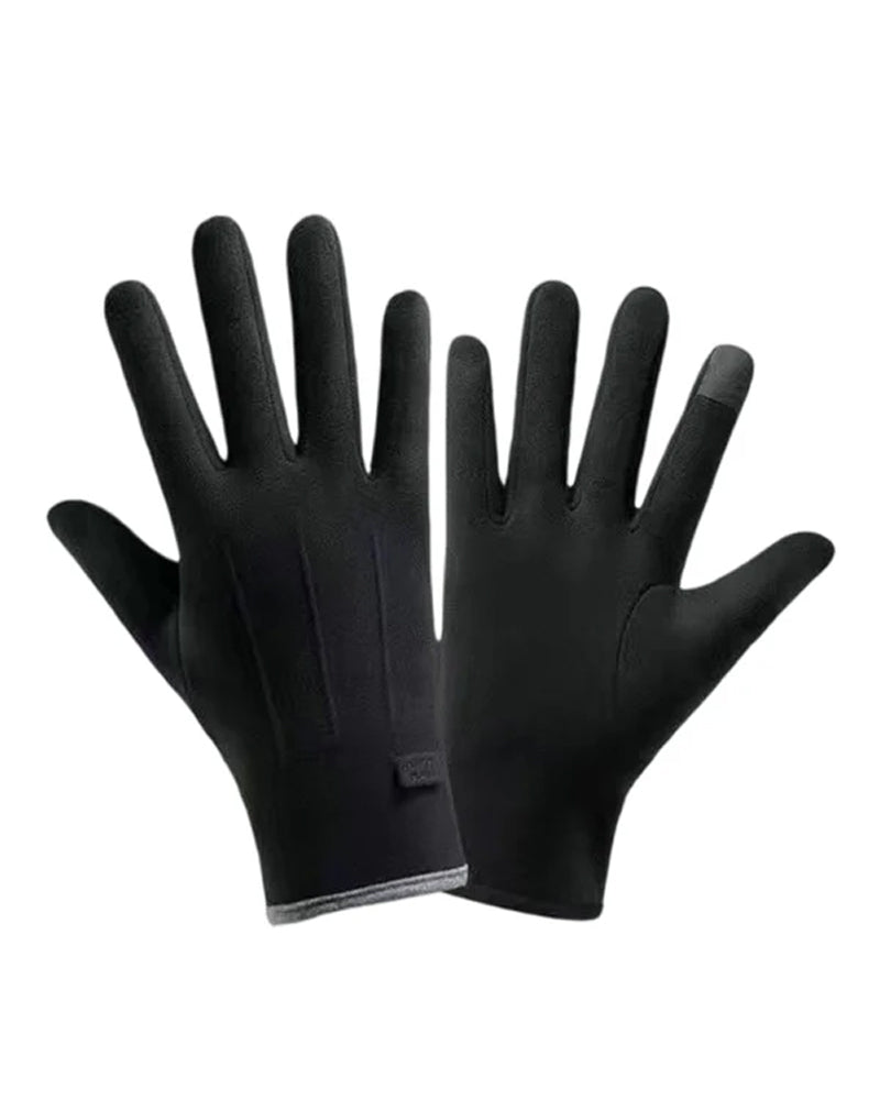 Warm And Windproof Gloves With Touchscreen Function And Anti-Slip Grip