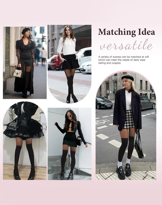 Mock Thigh High Stockings For Women Sexy