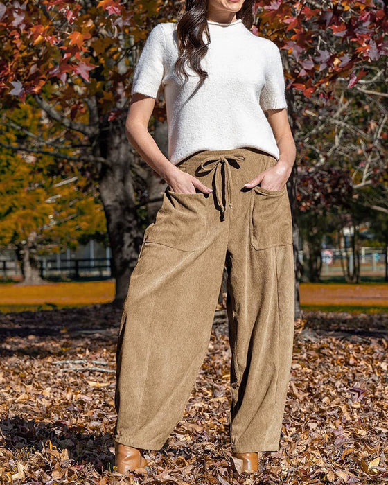 Women’s Corduroy Wide Leg Pants