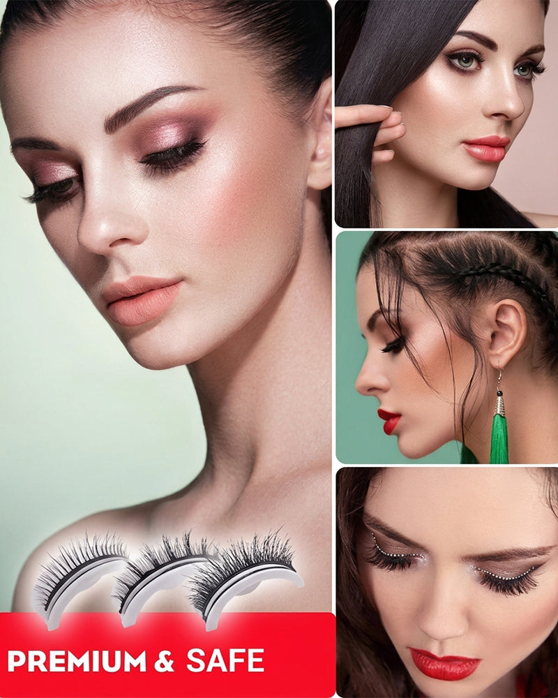 🥳2026 On Sale 🥳💞 More Than 50.000 Sold! 👁️✨ Reusable Self-Adhesive False Eyelashes – No Glue Needed, Just Apply And Go. Natural Curl, Reusable And Easy To Remove. A Real Gamechanger In Beauty! 💕🌸