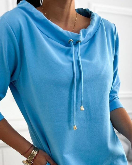 Casual Fashion Hooded Dress