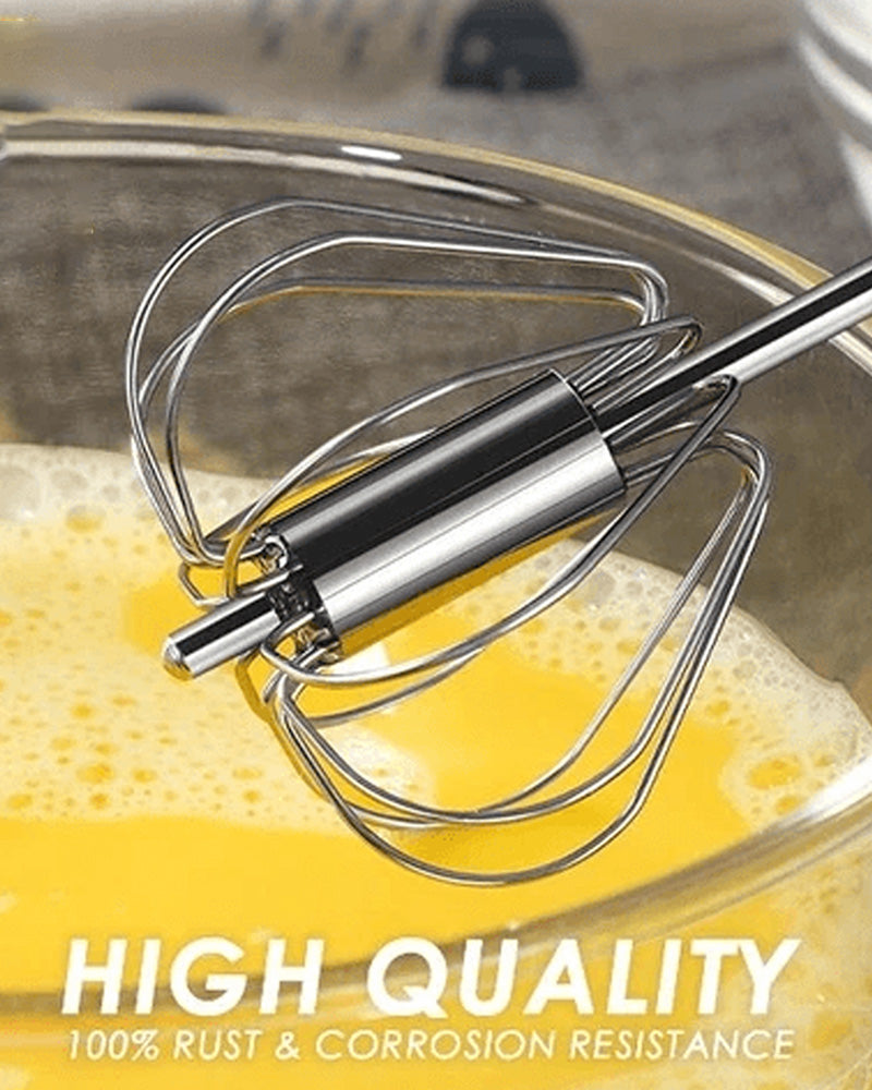 Stainless Steel Semi-Automatic Whisk