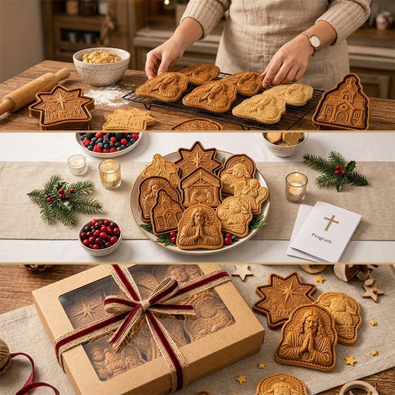 Christmas Mini Pie Mold Collection
