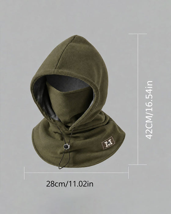 Fleece Double Layer Integrated Hat