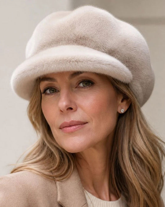 Faux Fur Cloud Hat