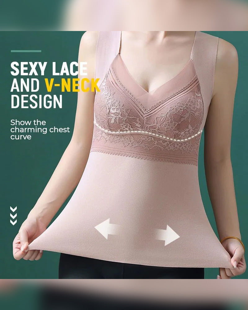 🔥2 in 1 Built-in Bra Thermal Underwear