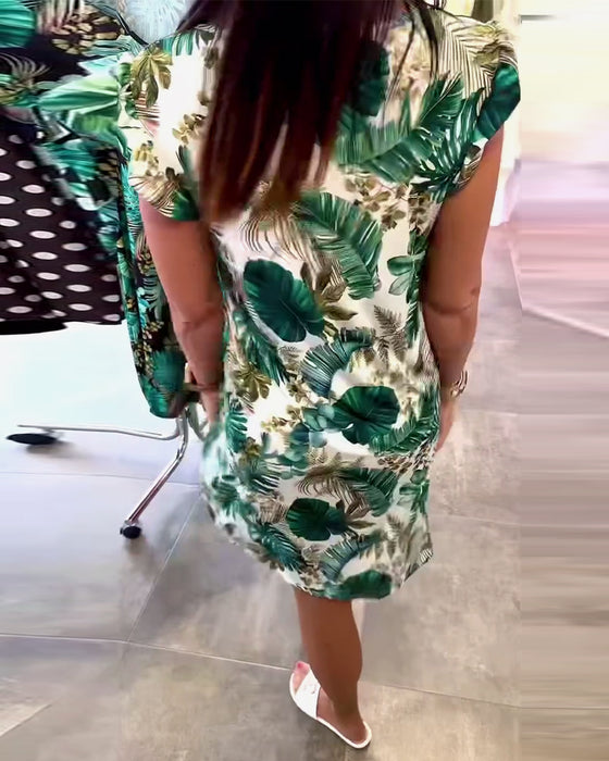 Versatile Printed Dress