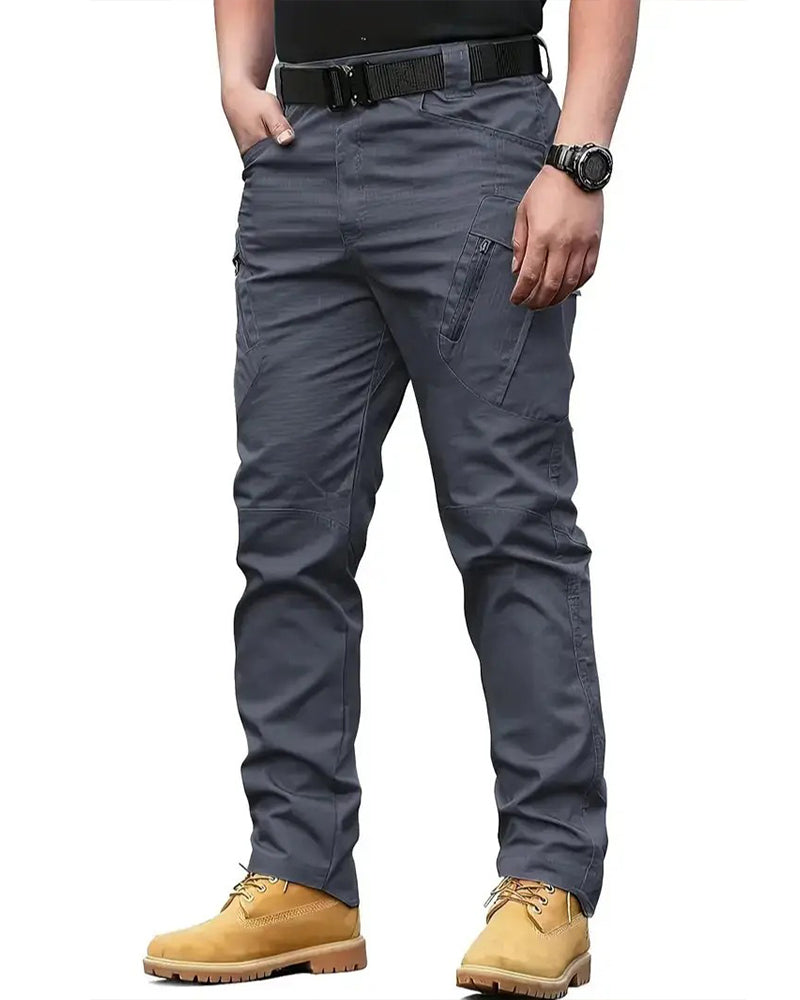 Men's Tactical Cargo Pants, Multi-Pocket Breathable Durable Work Hiking Pants