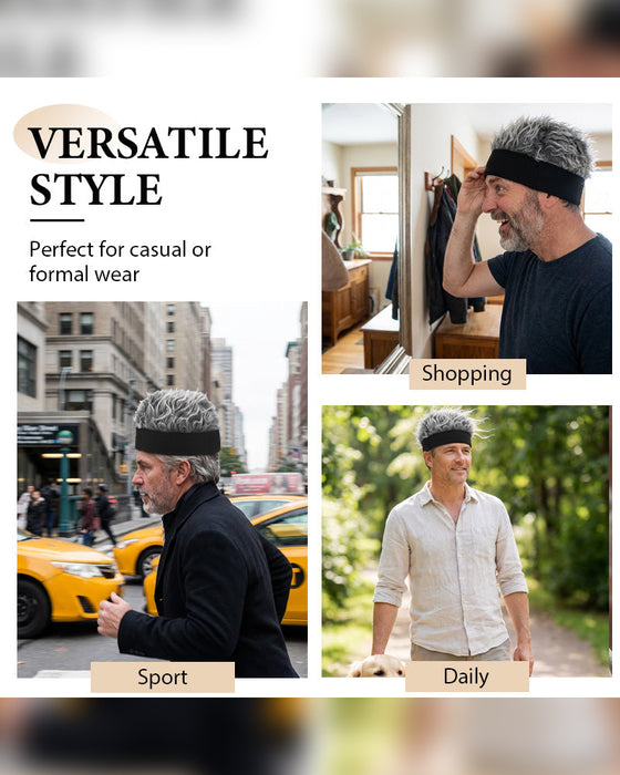 Men's Unisex Hip-Hop Style Wig Hat