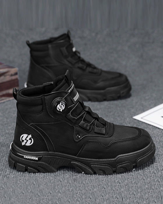 Men's Outdoor Swivel Buckle Work Shoes 🔄👞 – Waterproof 💦, Anti-slip 🚶‍♂️, Comfortable , Breathable 🌬️