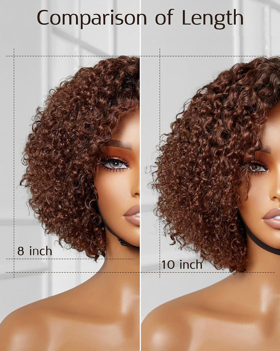 African Curly Wig Headset