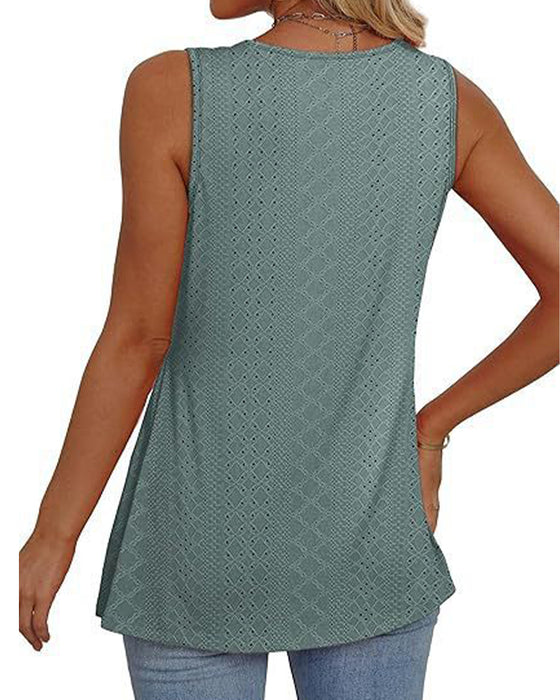 Stylish And Elegant Sleeveless Tank Top