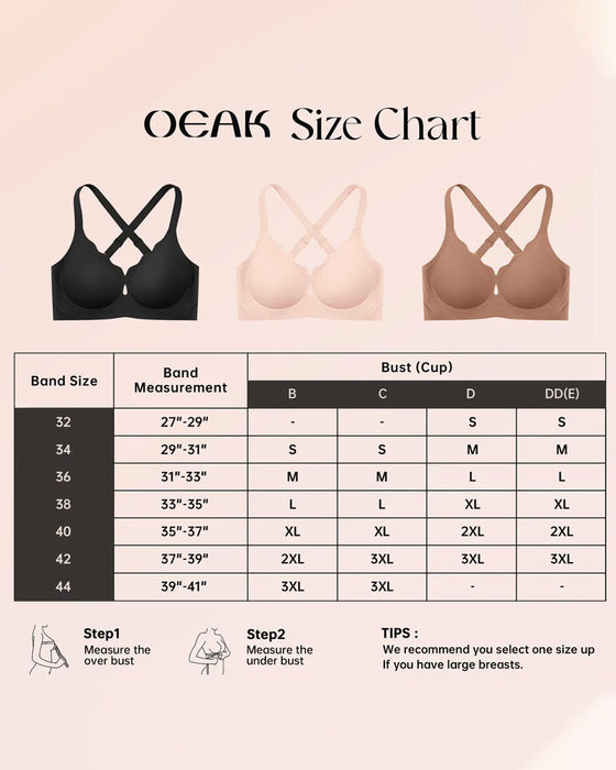 Breathable Seamless Full Coverage Everyday Bra