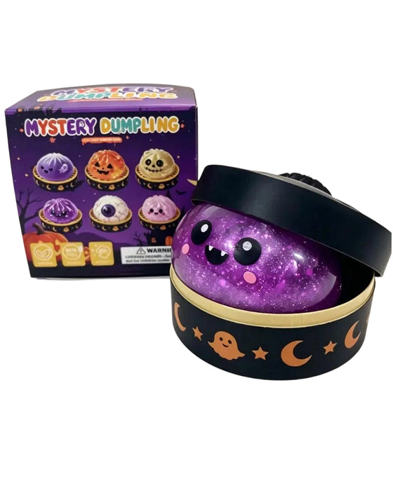 Halloween Cute Scary Ghost Maruko Squishy Squeeze Toy Set, Mini Portable Stress Toy, Sensory Products for Halloween Things, Party Treat Bag Fillers & Mini Gifts