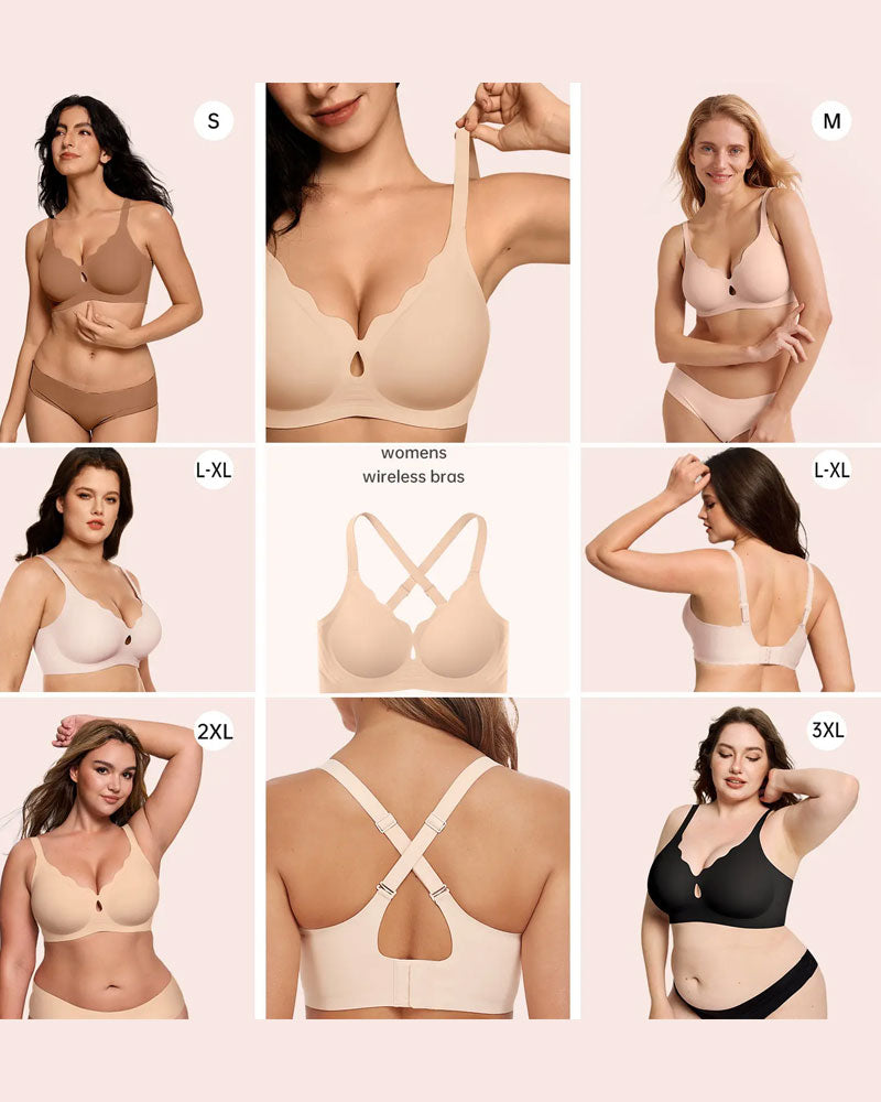 Breathable Seamless Full Coverage Everyday Bra