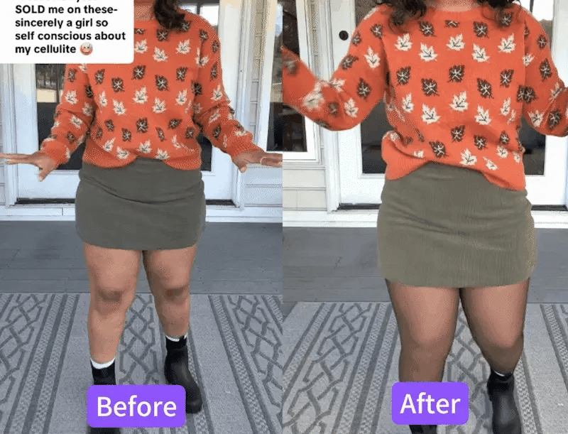 One-Seam Shaping Fleece Leggings