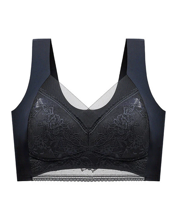 👙 Super comfortable and soft women's lace bra without steel ring