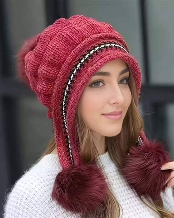 Fantasy Fleece Beanie Hat With Earflap