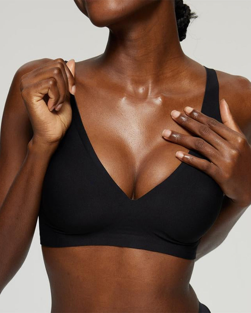 Comfort Deep V Bra without Underwire