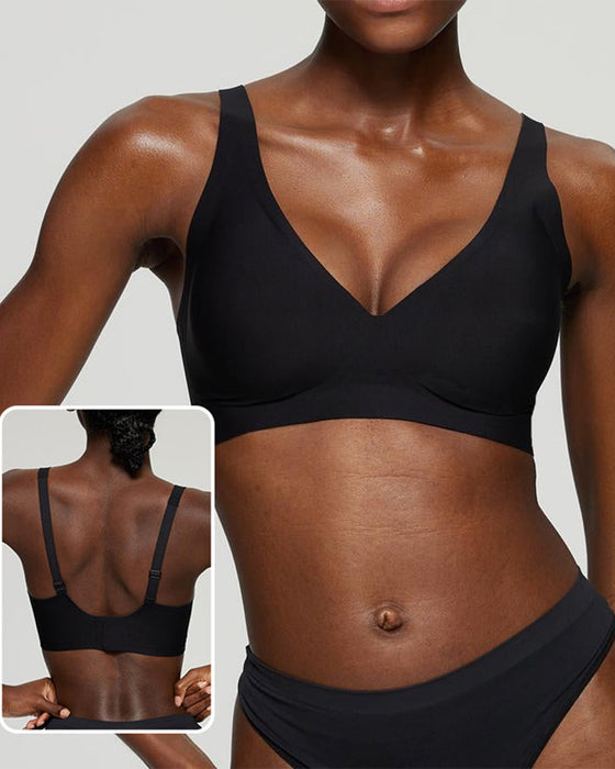 Comfort Deep V Bra without Underwire