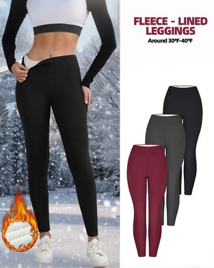Warm High Waist Cozy Lined Leggings