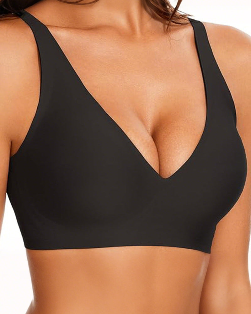 Comfort Deep V Bra without Underwire