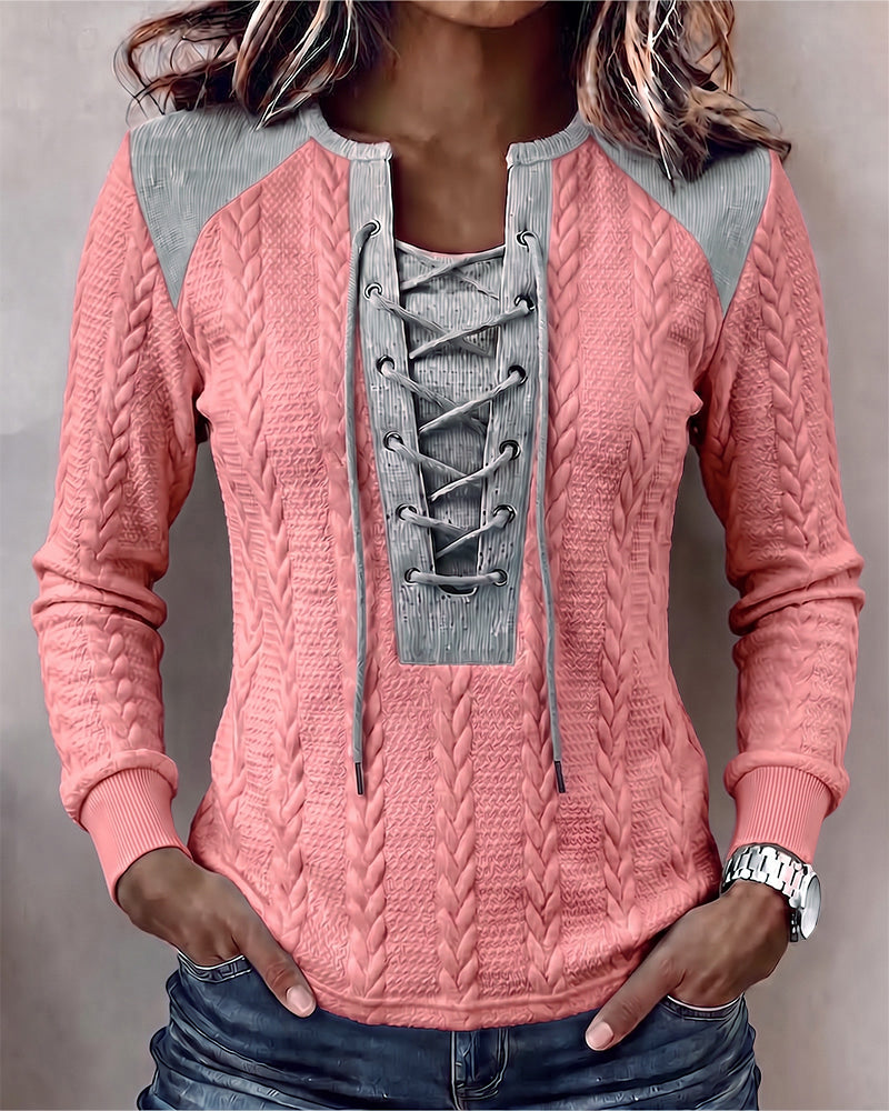 Stylish Fitted Casual Top
