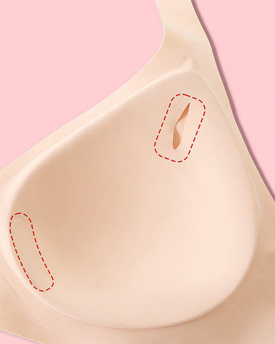 Comfort Deep V Bra without Underwire