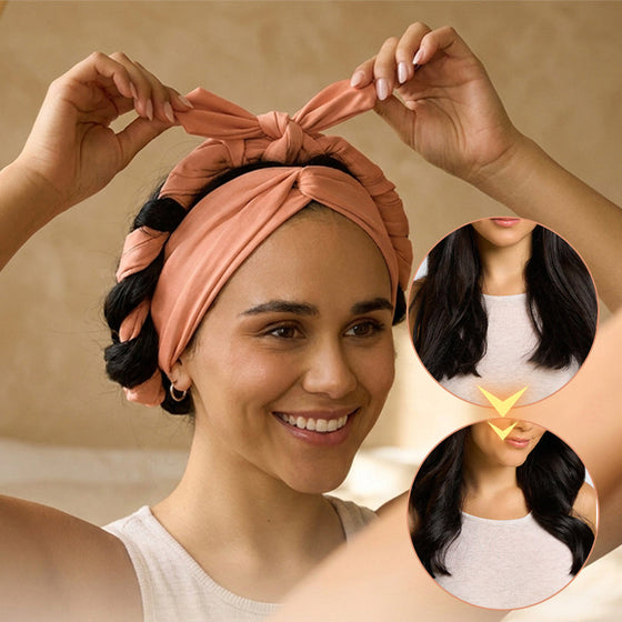 Heatless Curling Yoga Headband