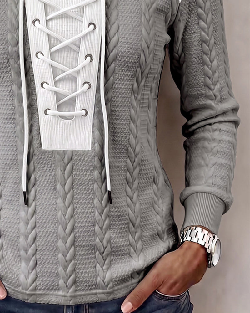 Stylish Fitted Casual Top