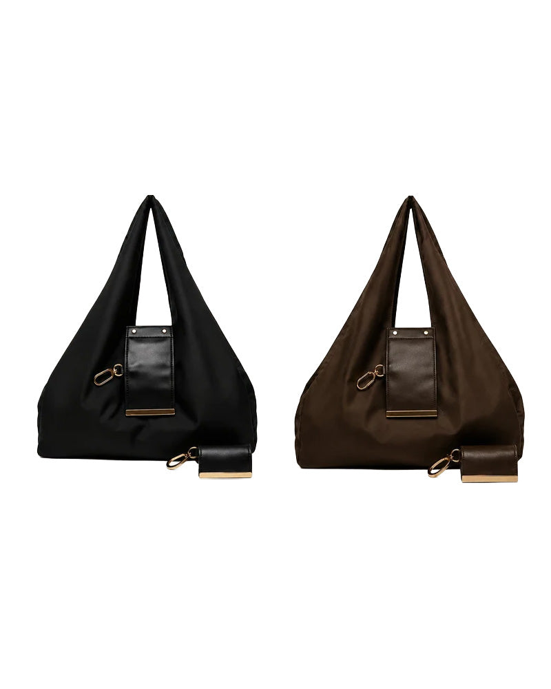 Charm Transformable Bag – Stylish Vegan Leather Tote & Keychain Charm