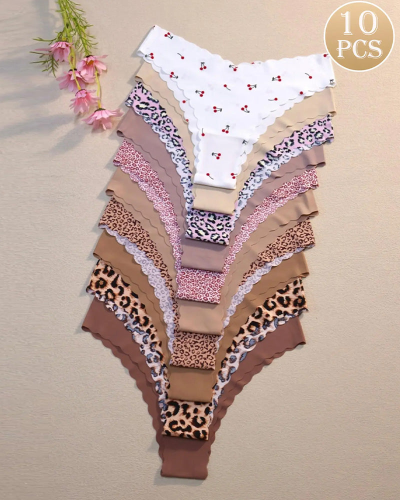 Printed Underwear 10-Piece Set