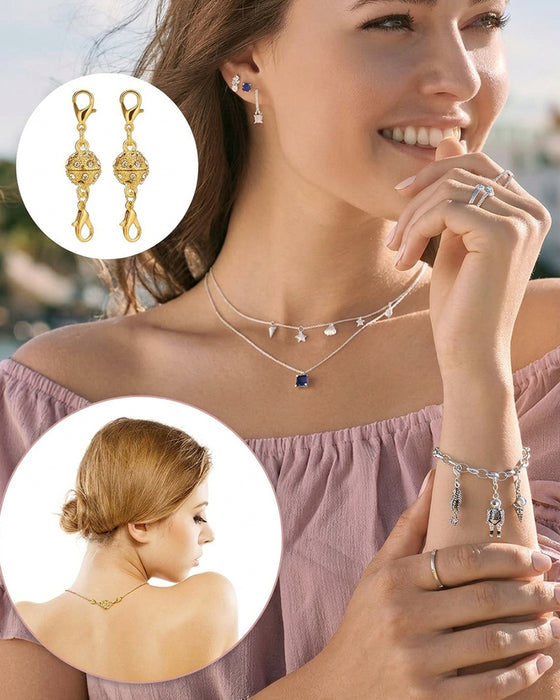 12 Pack Magnetic Necklace Clasps and Closures