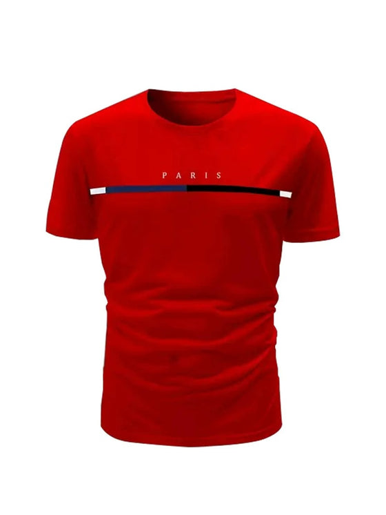 Quick Dry Crew Neck Short Sleeve T-Shirt