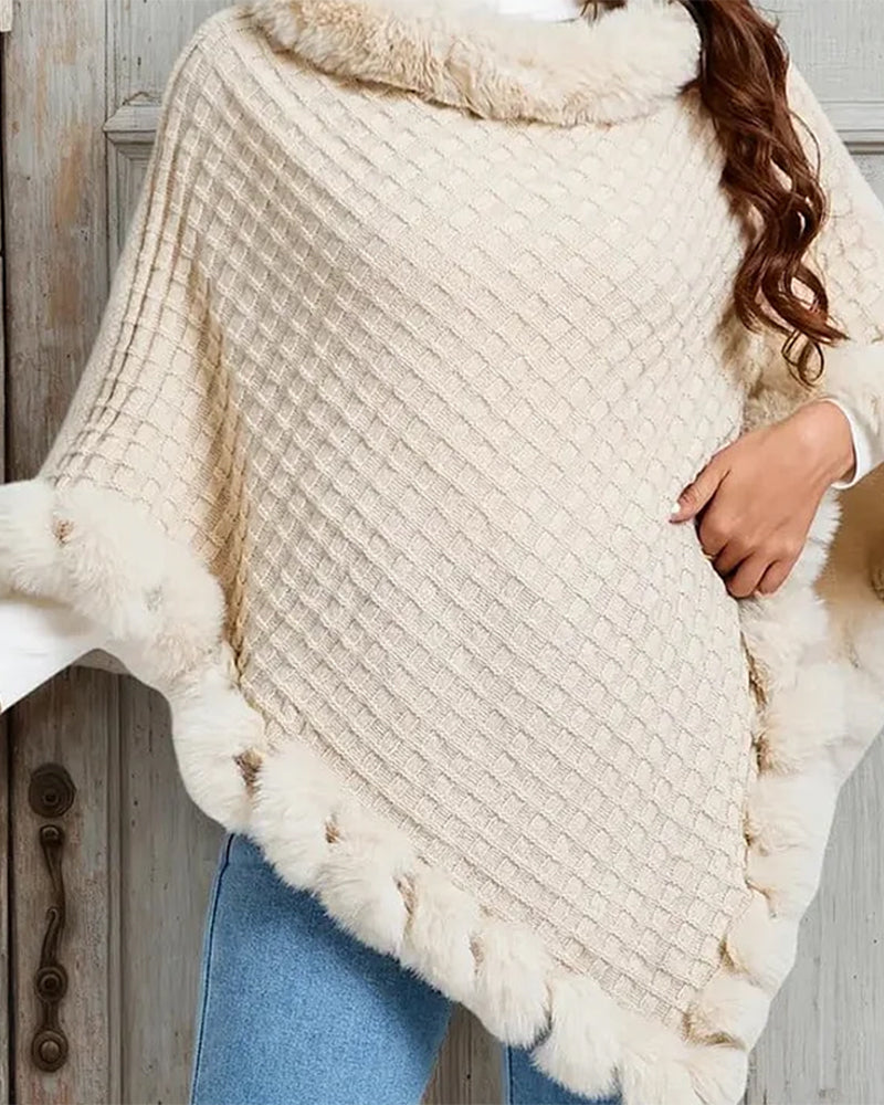 Ultra Warm Knitted Woman Scarf
