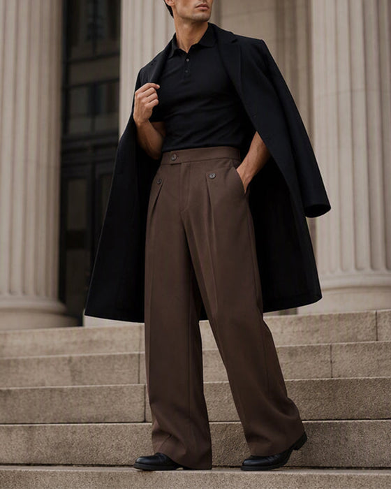 ⏰Men's Straight Leg Wrinkle Resistant Pants 👖