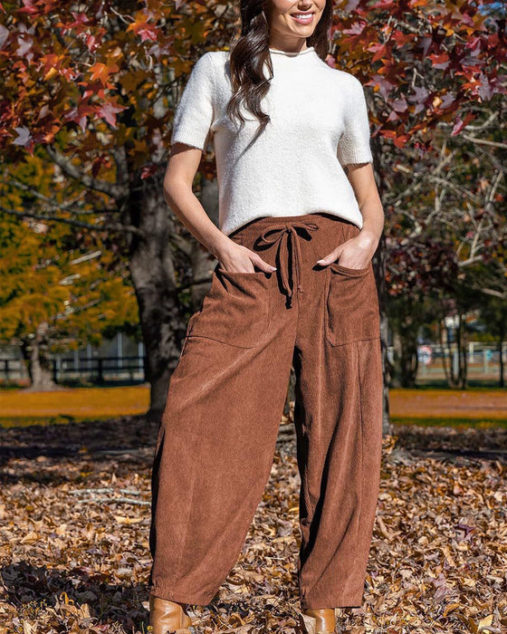 Women’s Corduroy Wide Leg Pants
