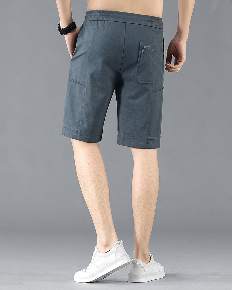 Men's Casual Solid Shorts