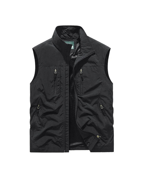Limited-time sale – 50% OFF🔥🧥 Men's Oversized Sleeveless Vest Jacket with Pockets