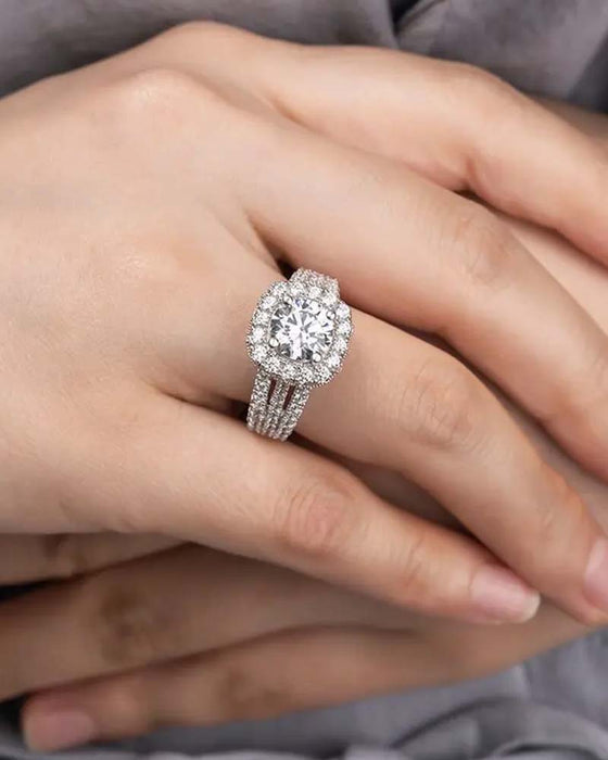 JJ CHIC Full Pavé Ring