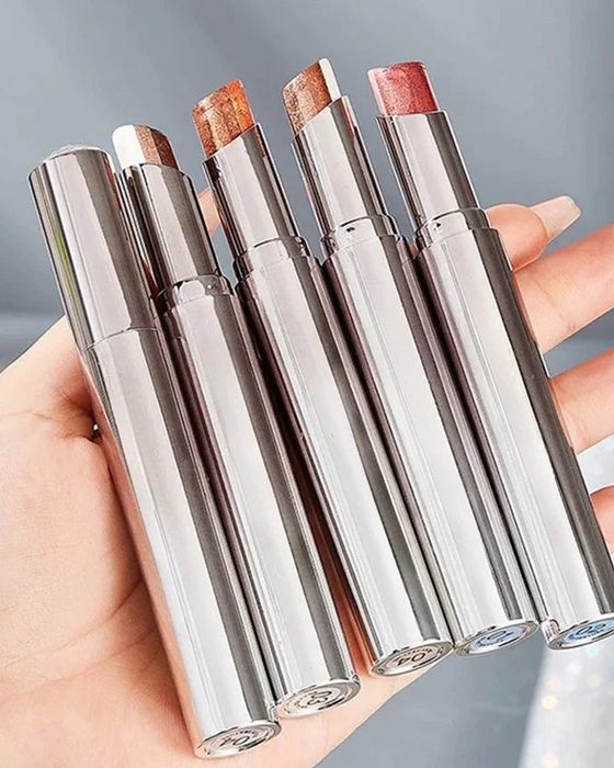 Waterproof Glitter Eyeshadow Pencil With Color Gradient