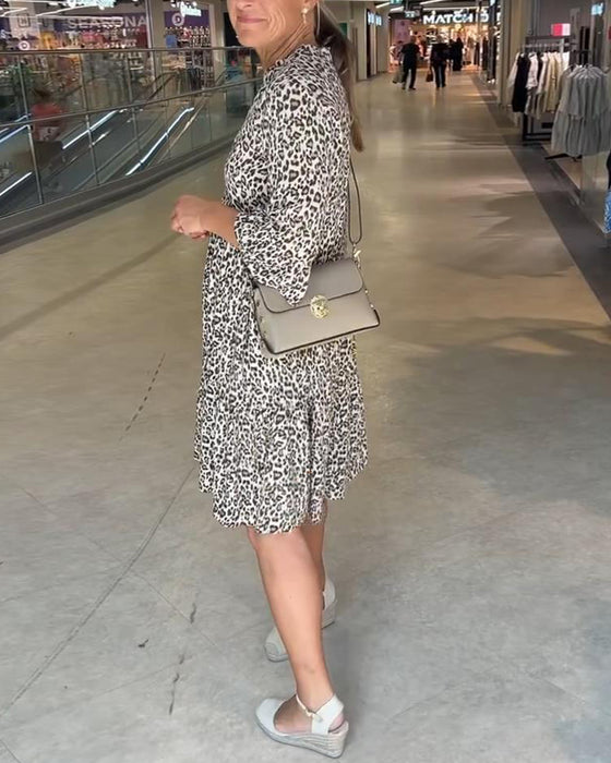 Leopard Print Dress
