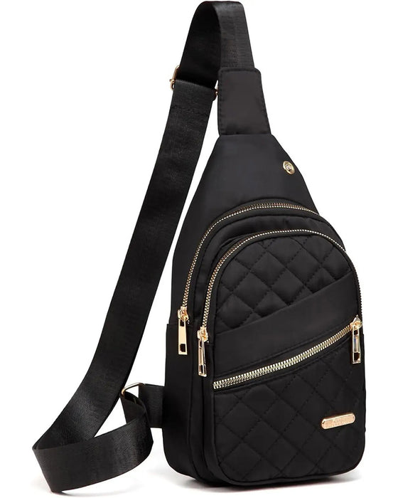 Crossbody Small Sling Backpack Sling Bag for Women Men