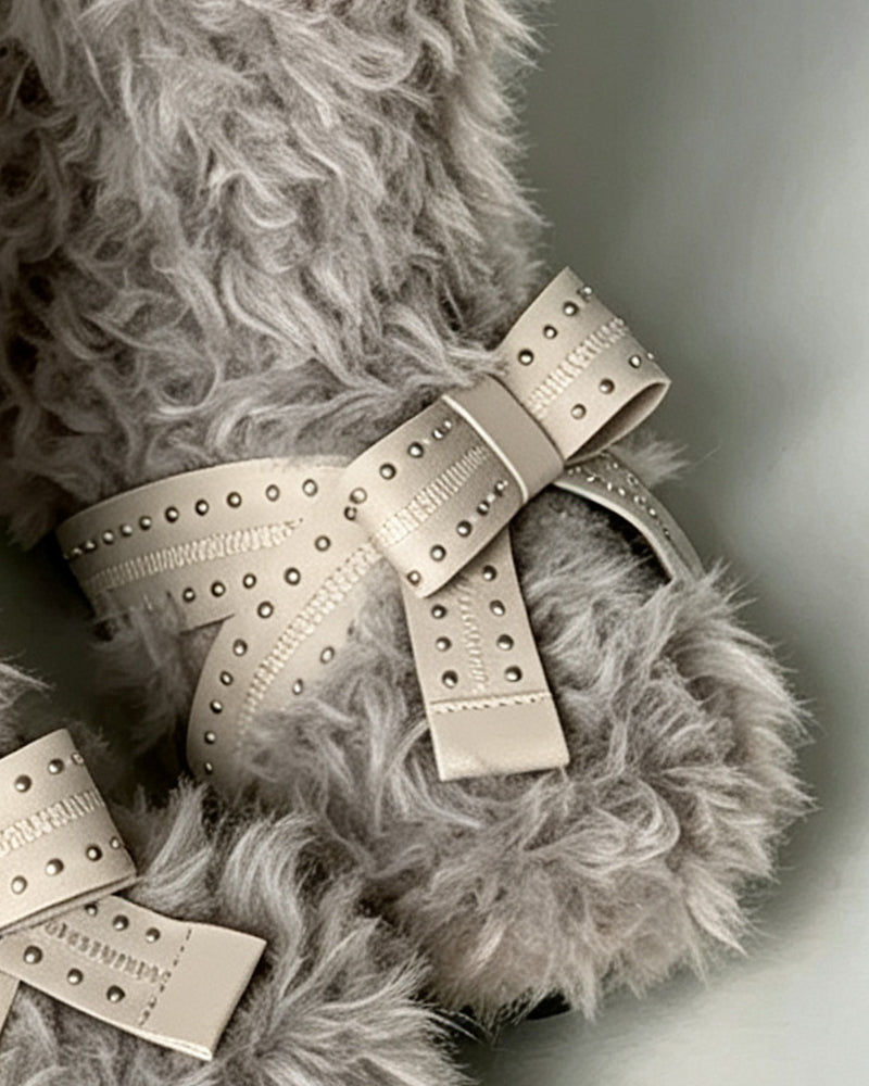 Women's Fur Lined Flat Snow Boots