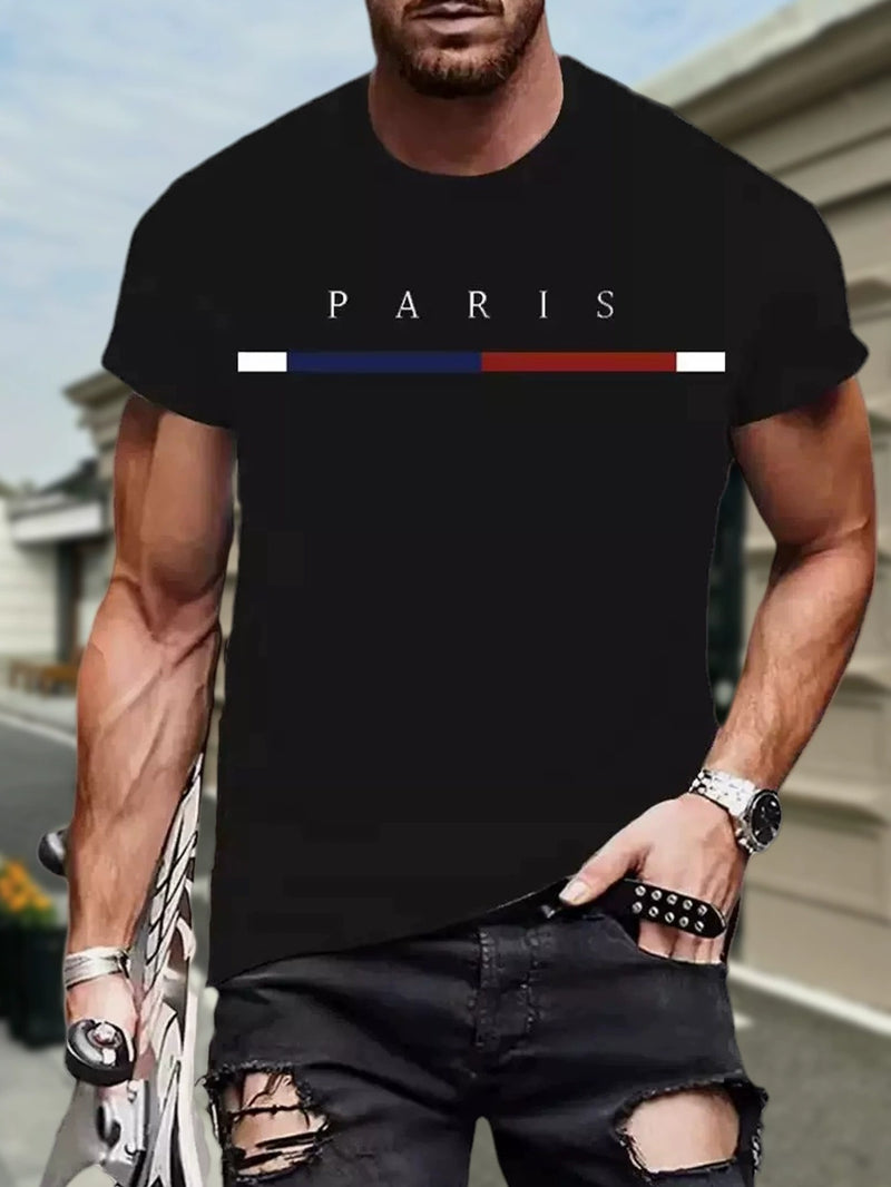 Quick Dry Crew Neck Short Sleeve T-Shirt