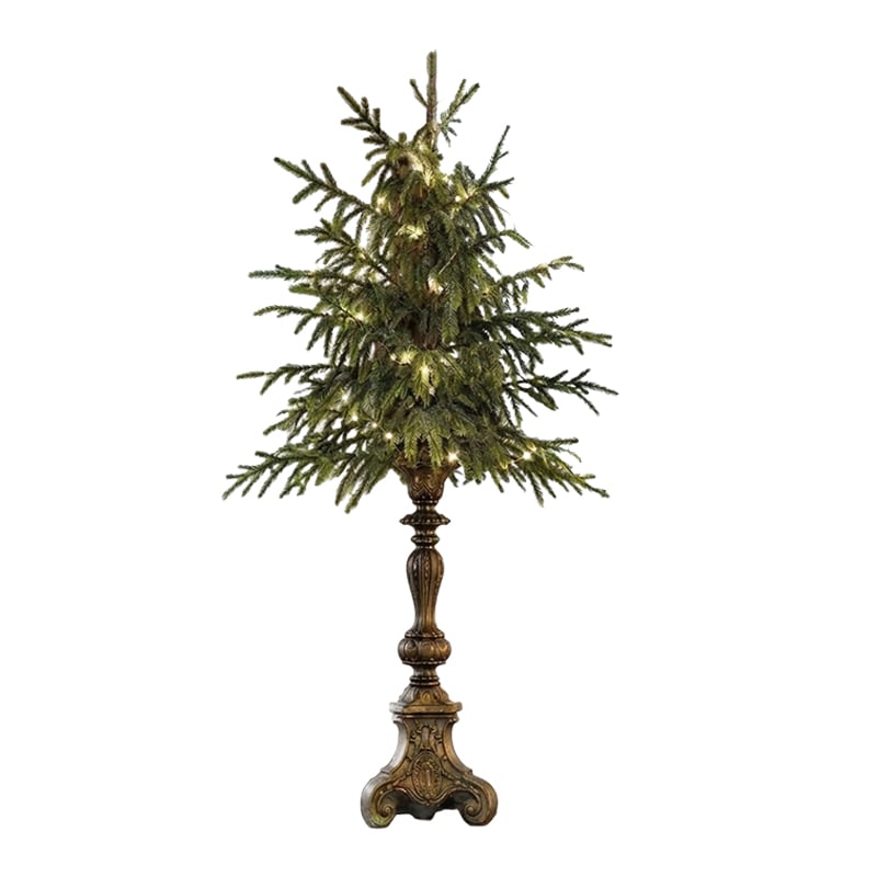 Lighted Tabletop Christmas Tree