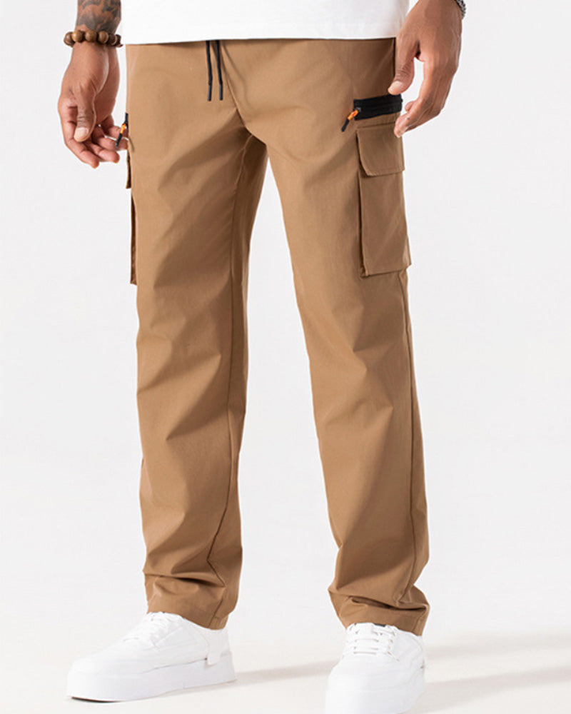 Loose Casual Multi-Pocket Cargo Pants