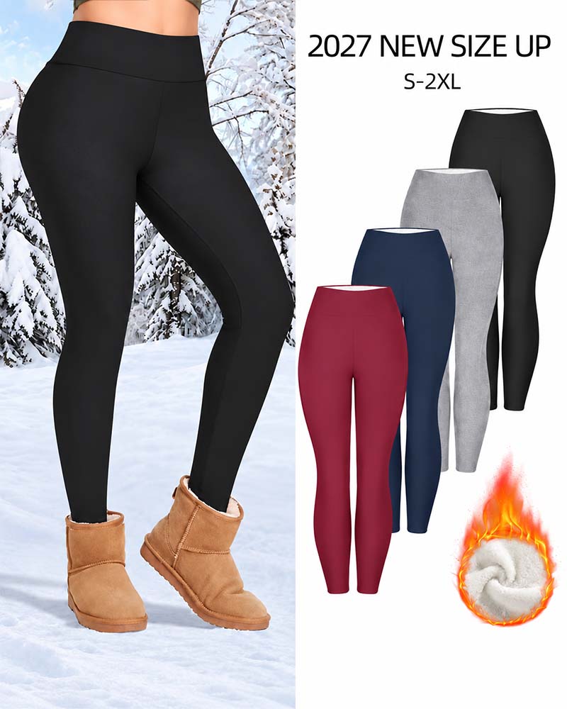 Winter Thick High Waist Warm Leggings Yoga Pants